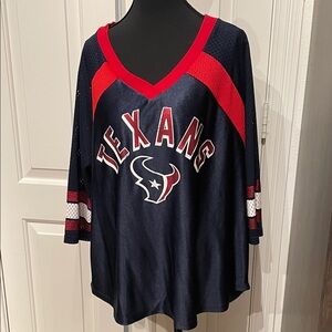 Houston Texans Navy and Red Jersey (E)